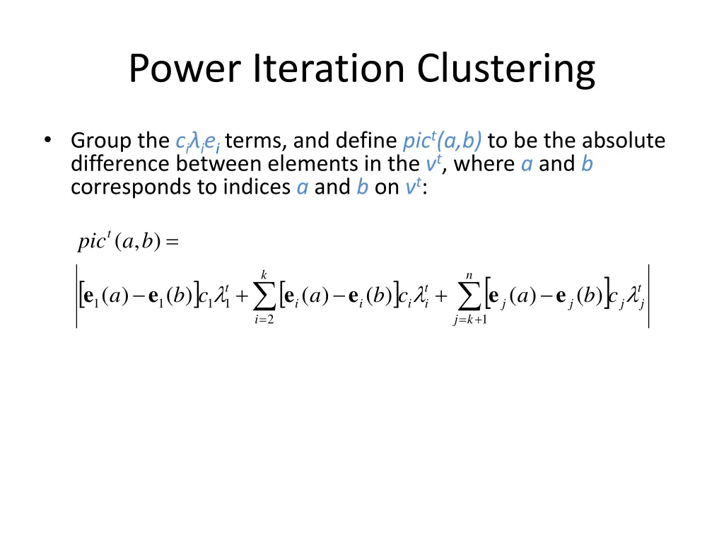 power iteration clustering 6