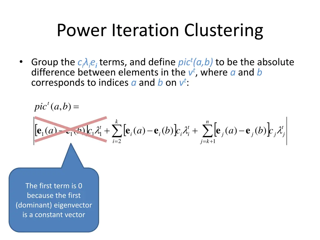 power iteration clustering 7