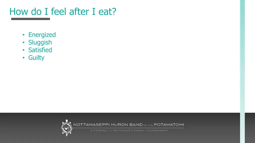 how do i feel after i eat