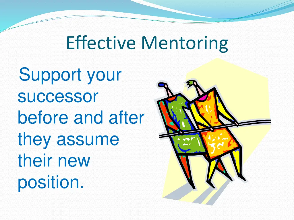 effective mentoring