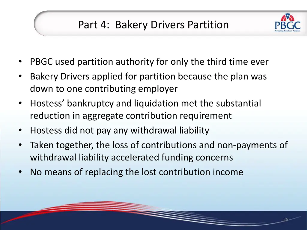 part 4 bakery drivers partition