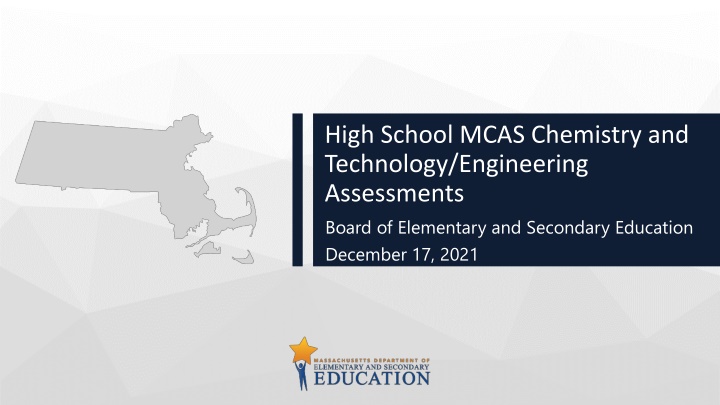 high school mcas chemistry and technology