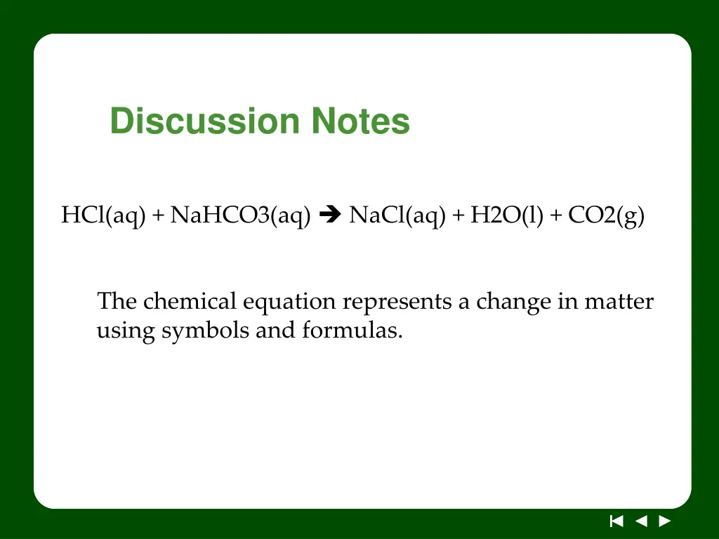 discussion notes