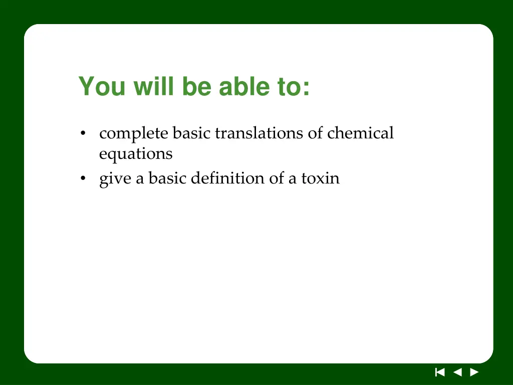 you will be able to
