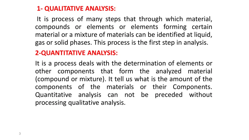 1 qualitative analysis it is process of many