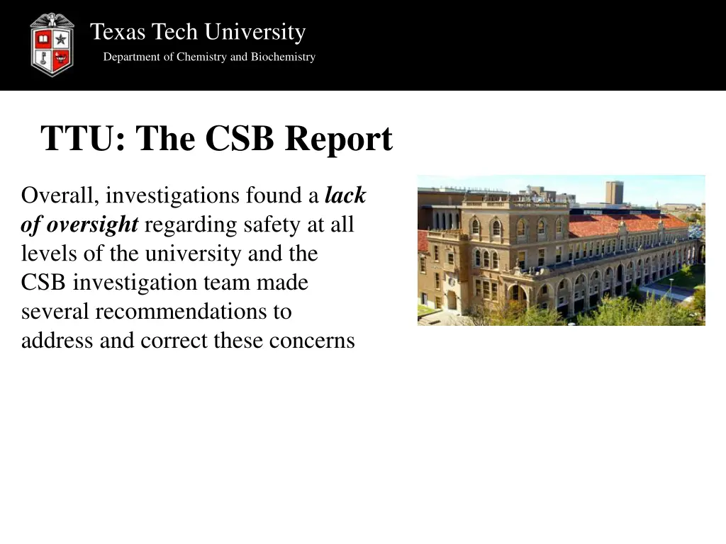 texas tech university department of chemistry 10