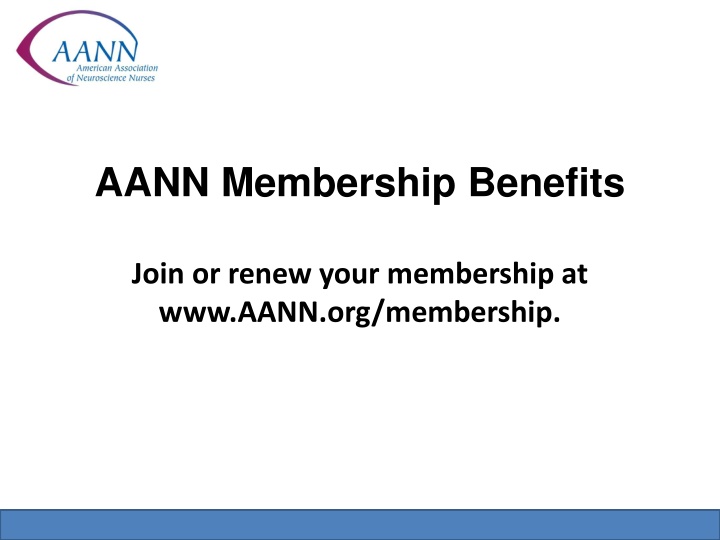 aann membership benefits