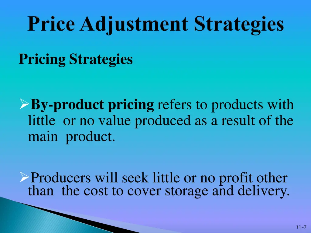pricing strategies 1