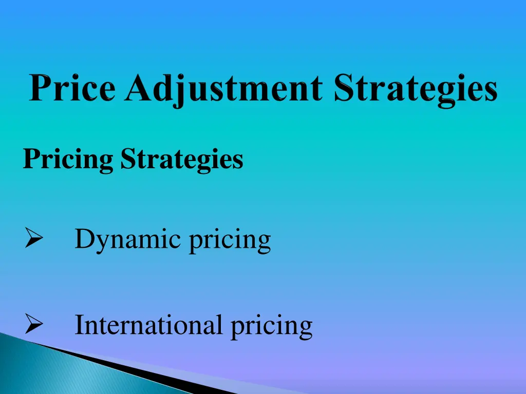 pricing strategies 4