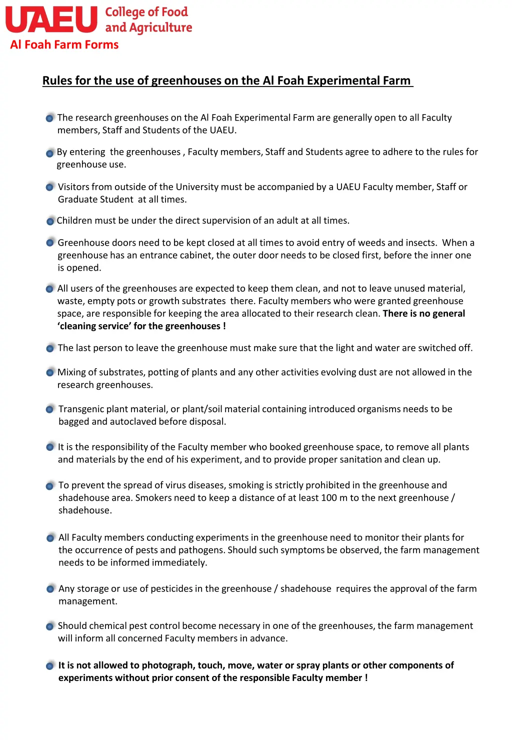 al foah farm forms 1