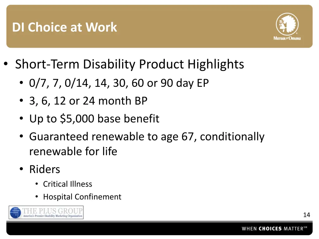 di choice at work 3