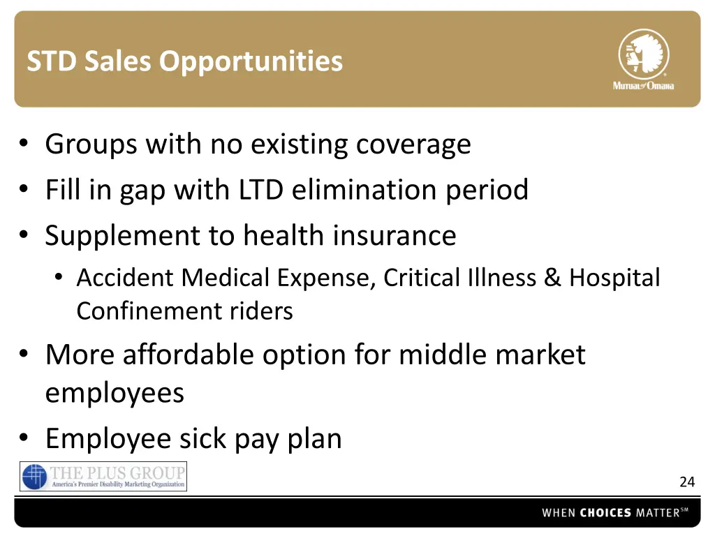 std sales opportunities