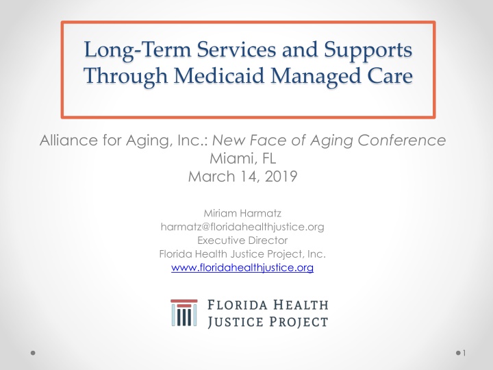 long term services and supports through medicaid