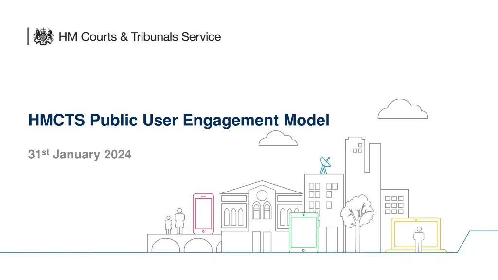 hmcts public user engagement model