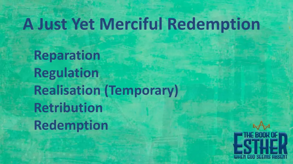 a just yet merciful redemption 5
