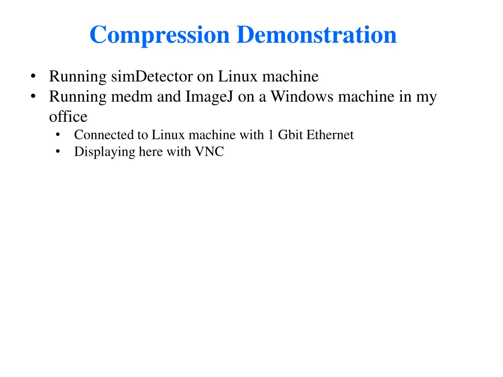 compression demonstration
