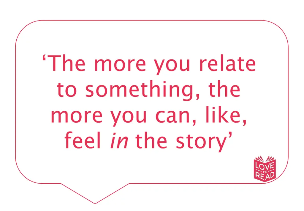 the more you relate to something the more