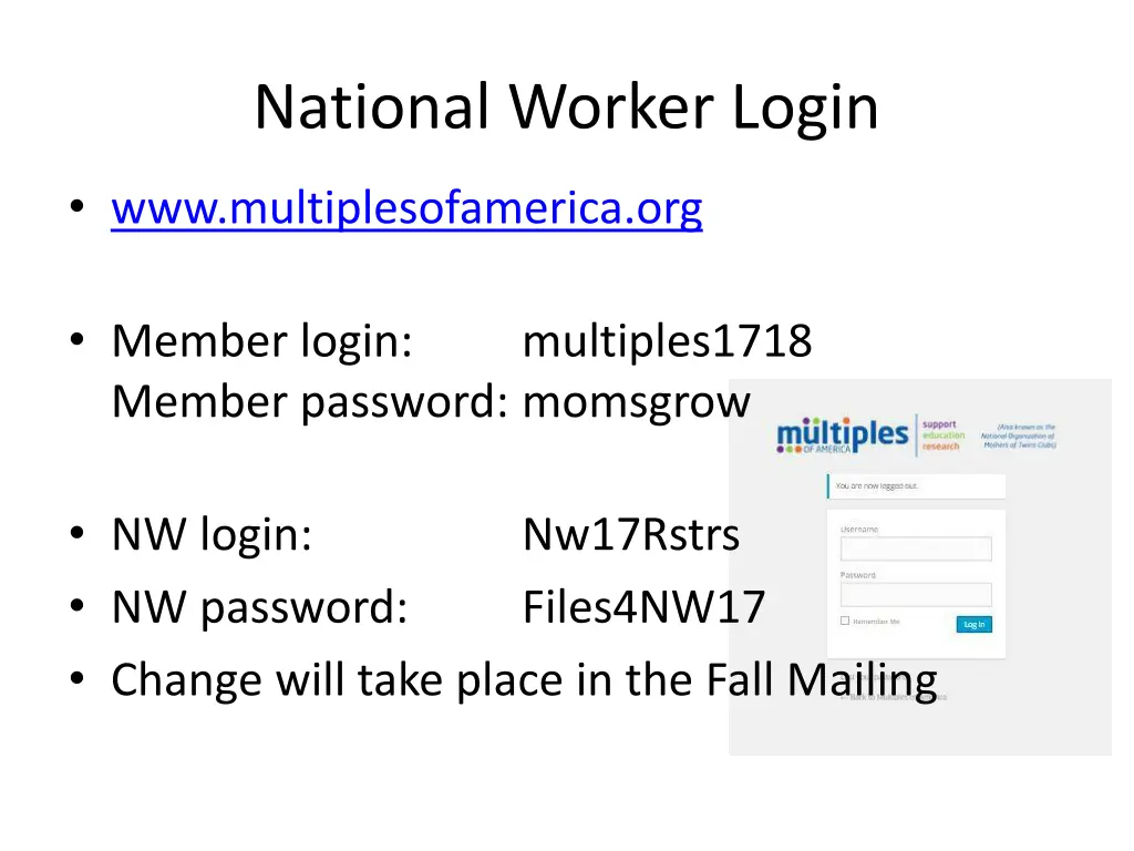 national worker login