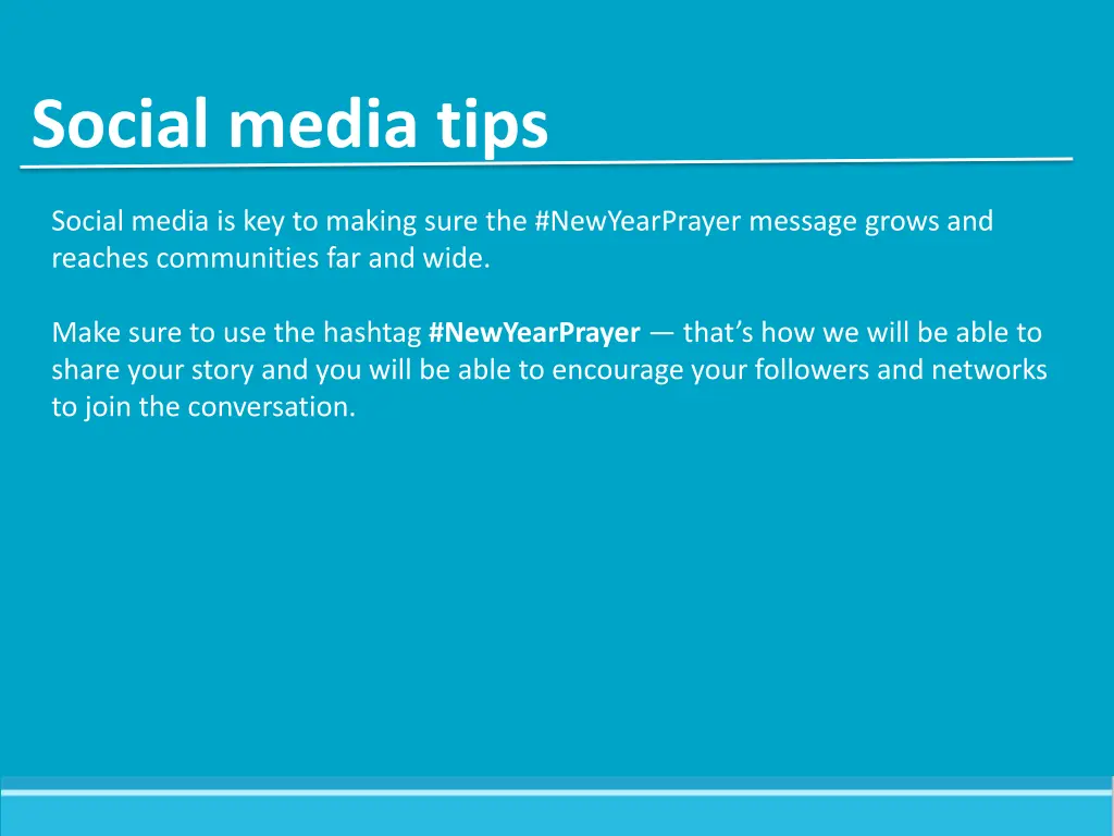 social media tips