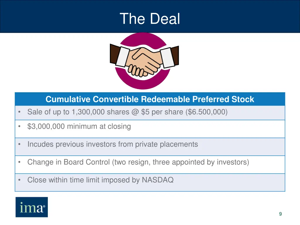 the deal