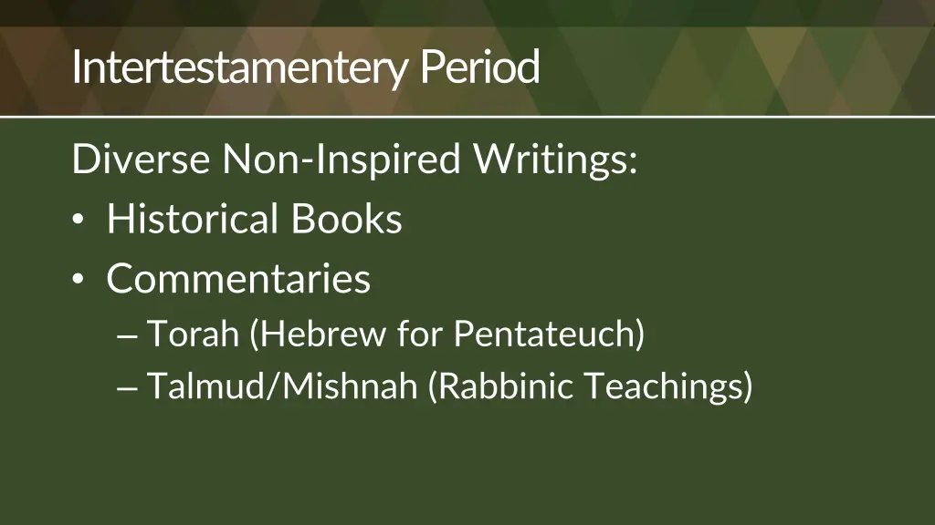 intertestamenteryperiod 2