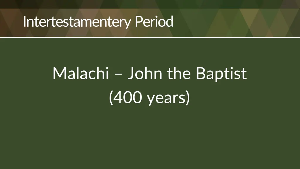 intertestamenteryperiod