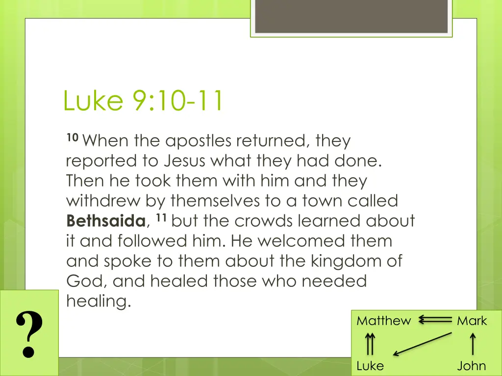luke 9 10 11