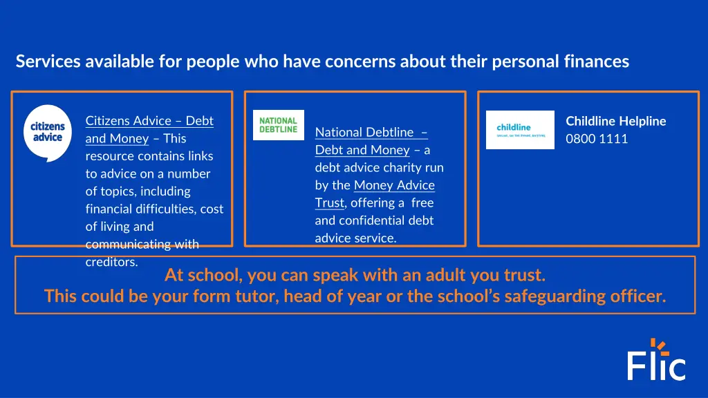 services available for people who have concerns