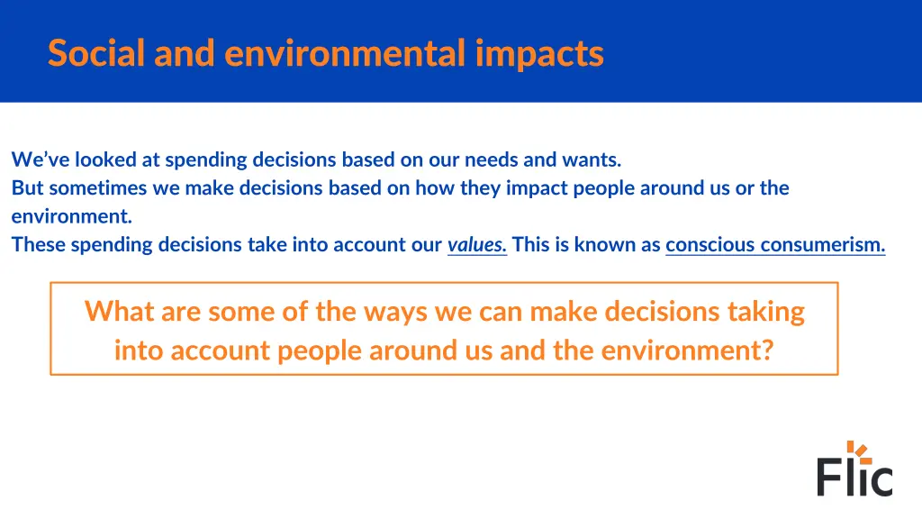 social and environmental impacts