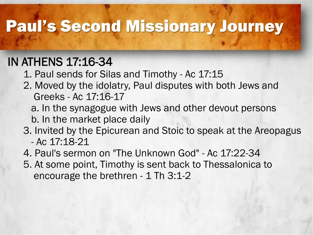 paul s second missionary journey 8