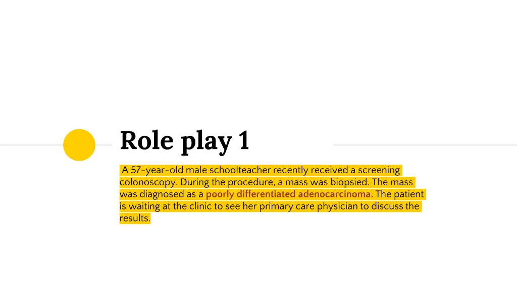 role play 1