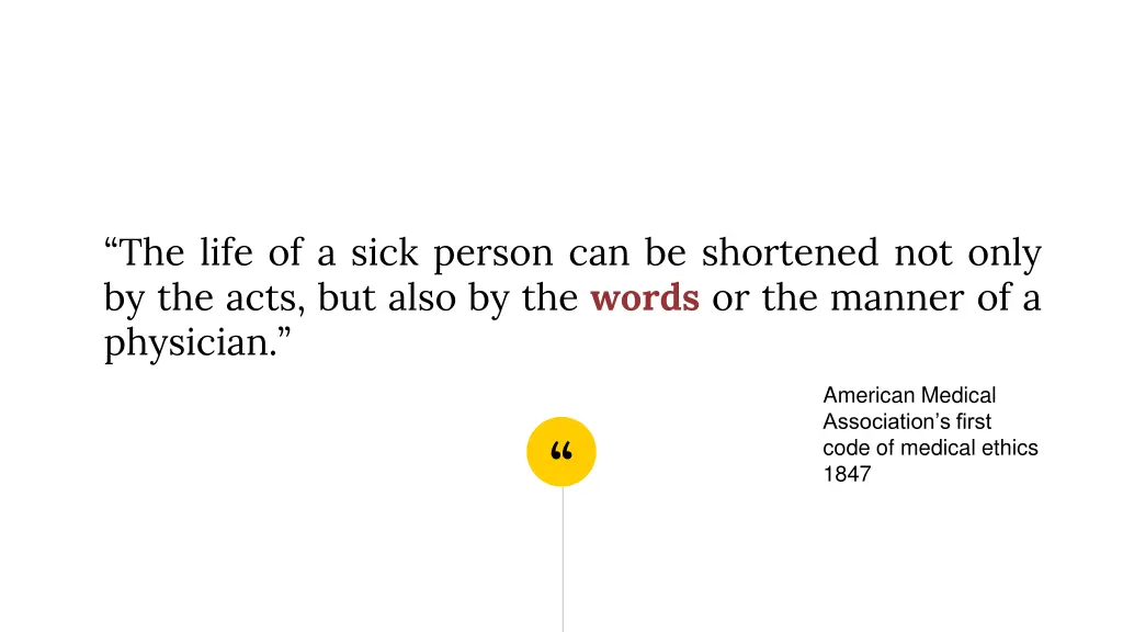 the life of a sick person can be shortened
