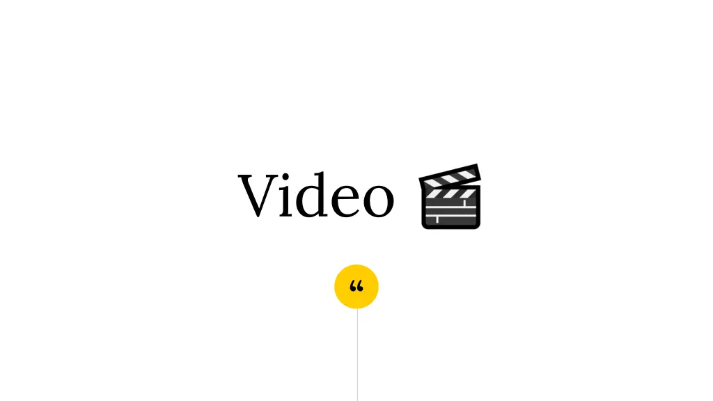 video