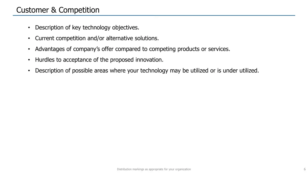 customer competition