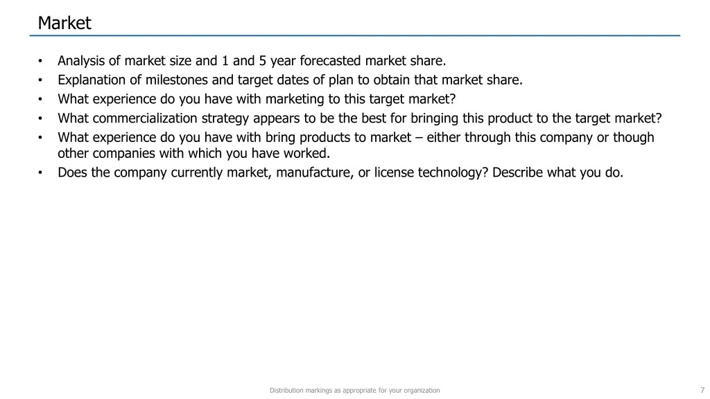 market
