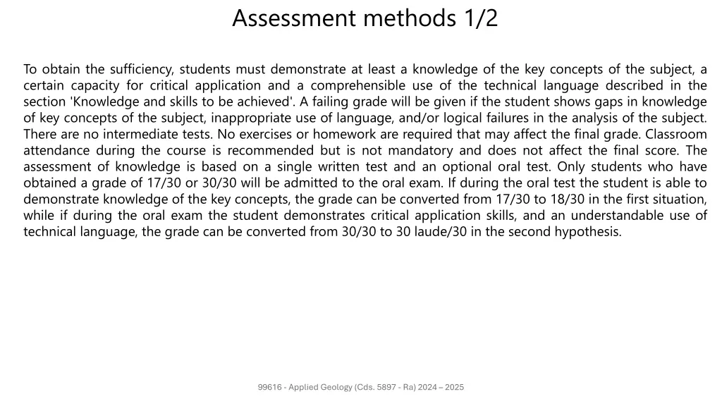 assessment methods 1 2