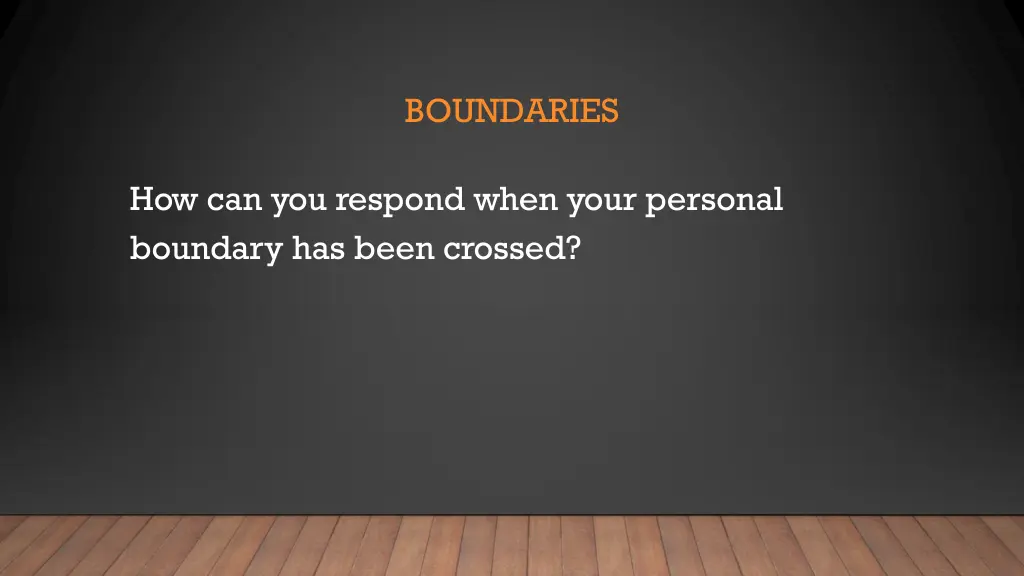 boundaries 10