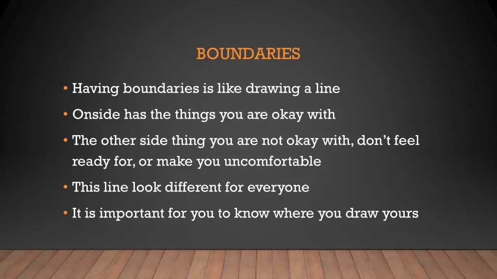 boundaries 2