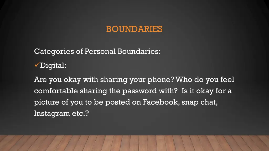 boundaries 5