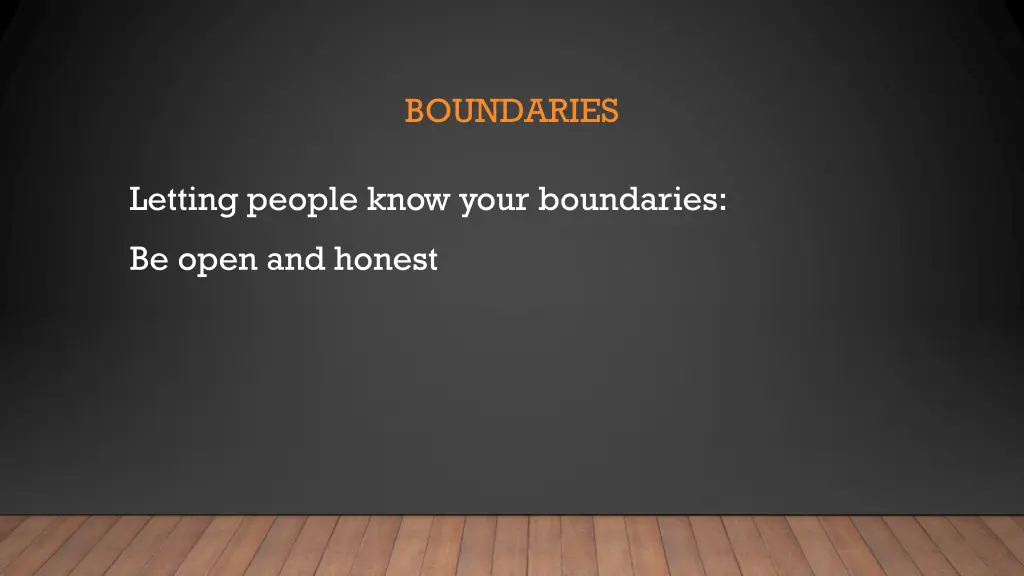 boundaries 9
