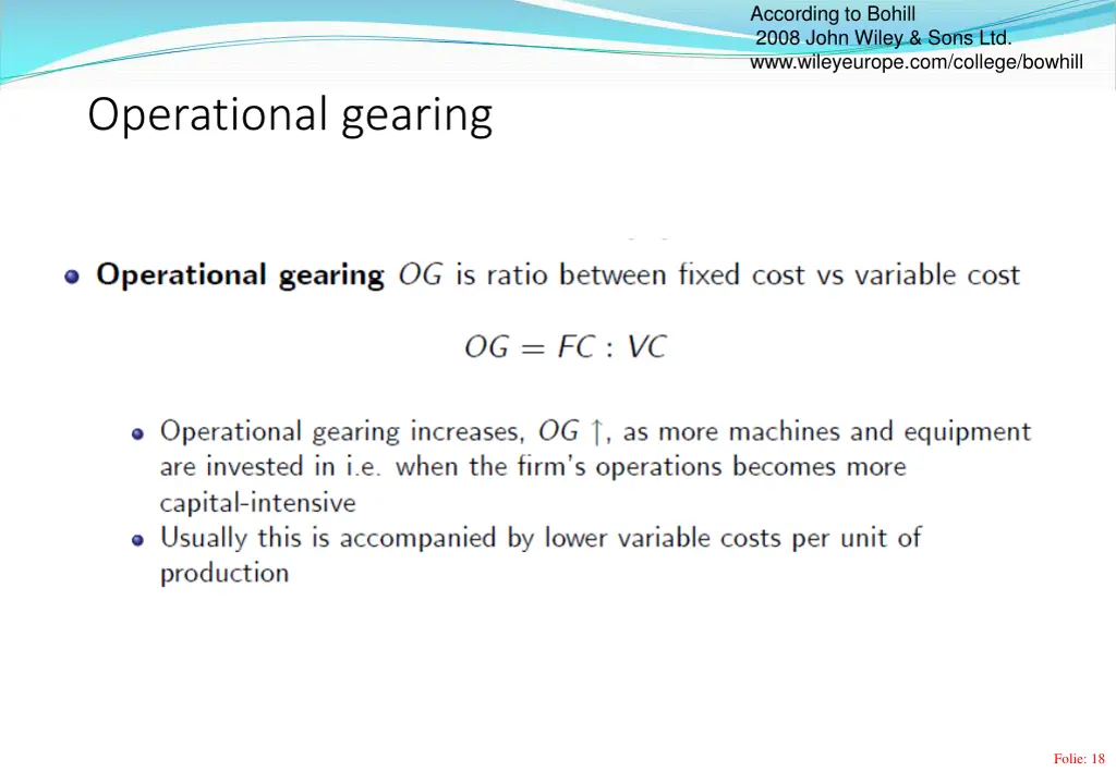 according to bohill 2008 john wiley sons 3