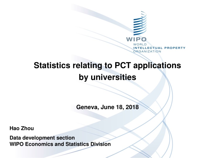statistics relating to pct applications