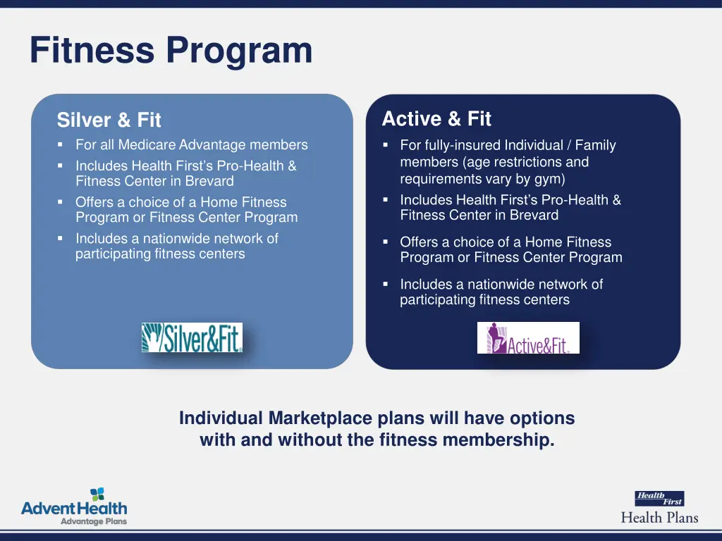 fitness program