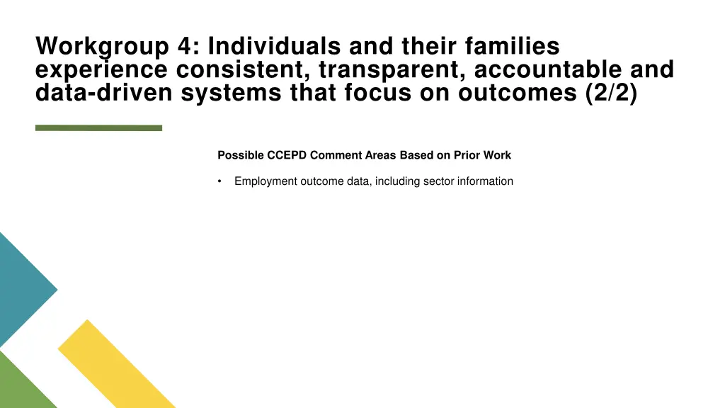 workgroup 4 individuals and their families 1