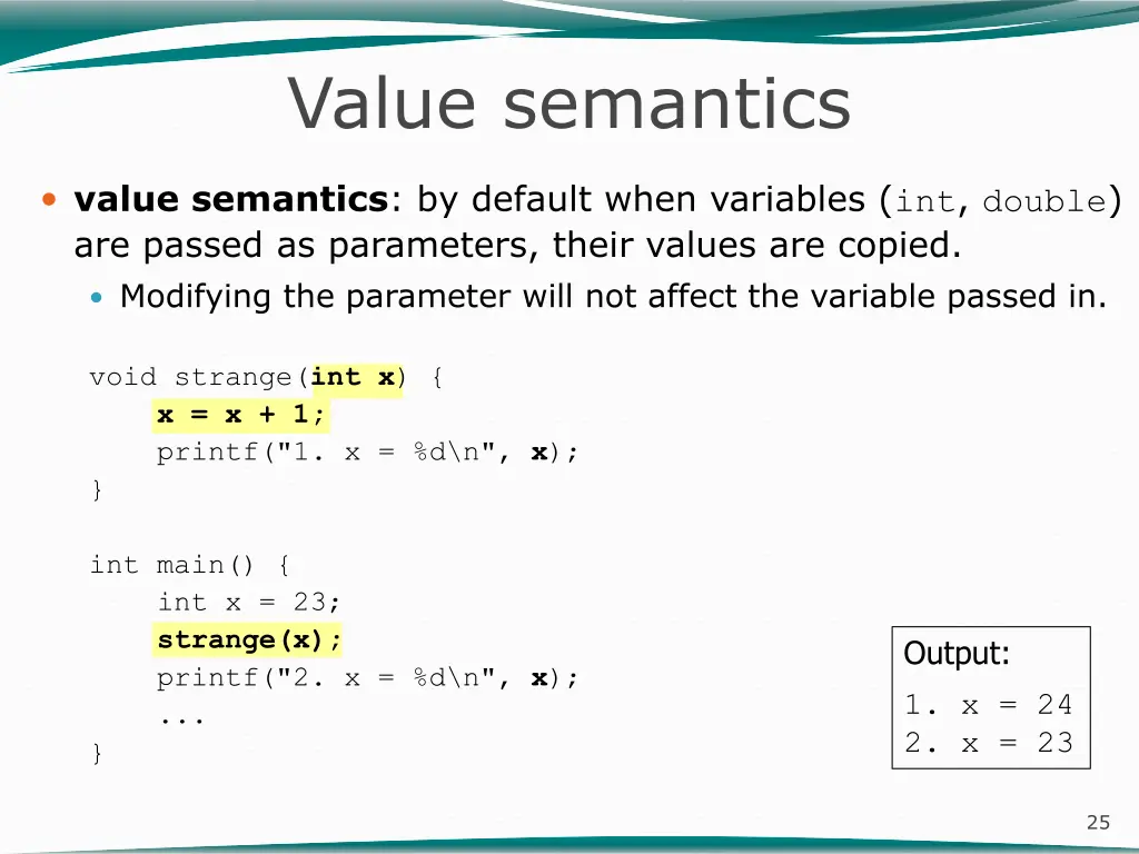 value semantics