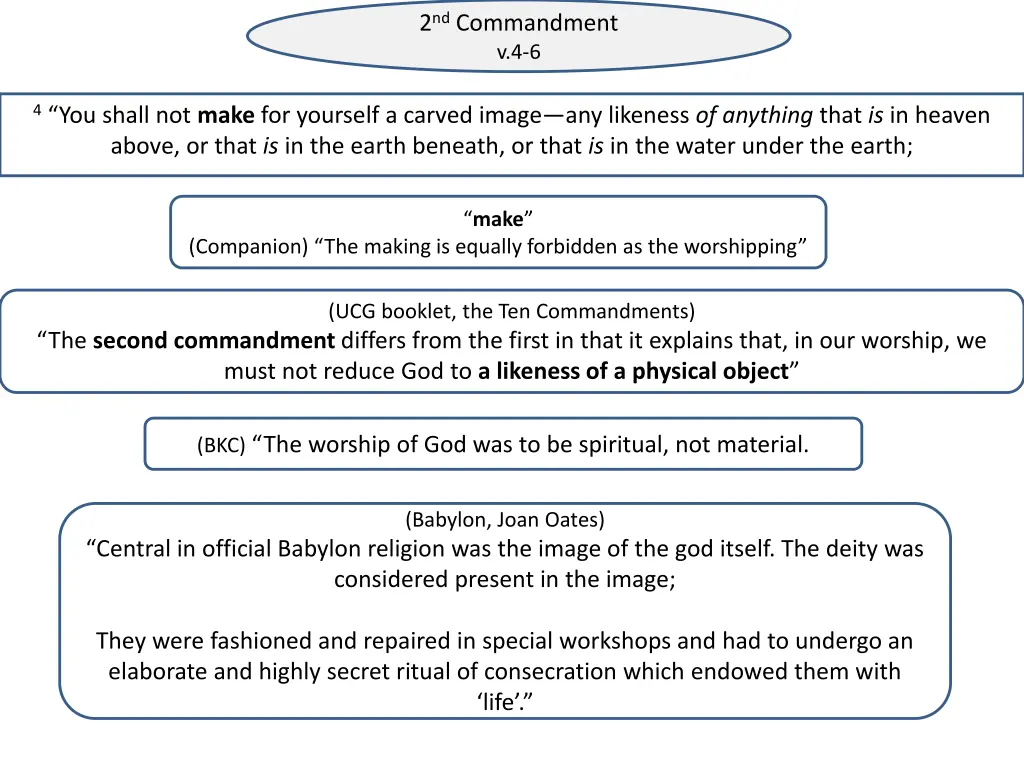 2 nd commandment v 4 6
