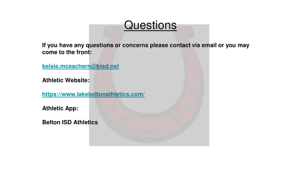 questions