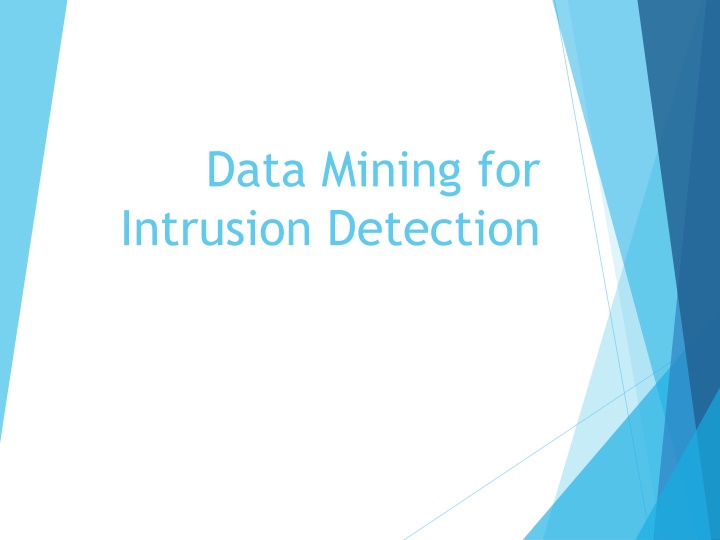 data mining for intrusion detection
