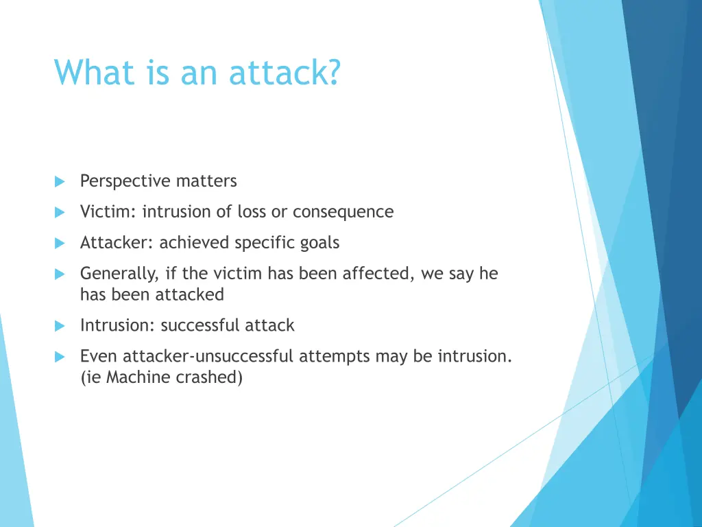 what is an attack