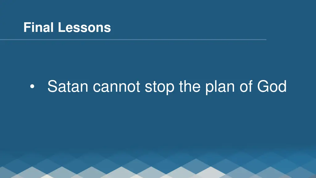 final lessons 2